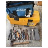 HAND TOOLS W CONTICO TOOL BOX & HERCULES BAG