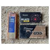 AMMUNITION .380 AUTO 22 LONG RIFLE 40 S & W