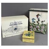 JEWELRY BOXES & SONIC JEWELRY CLEANER