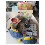 DECORATIVE CANDLE HOLDERS & CANDLES