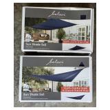 2 SUN SHADE SAILS NOS