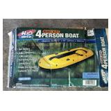 HEAVY DUTY 4 PERSON INFLATABLE BOAT