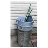 3 GARBAGE CONTAINERS