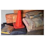 CONCRETE MIX ORANGE CONE & RAIN SUIT