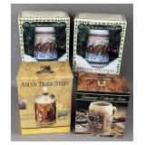 BUDWEISER COLLECTIBLE STEINS CHRISTMAS & MORE!