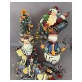 METAL CHRISTMAS DECOR STOCKING HOLDERS