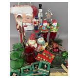 CHRISTMAS DECOR SANTA NUTCRACKER RUSS ORNAMENTS