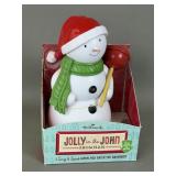 HALLMARK JOLLY IN THE JOHN SINGING SNOWMAN