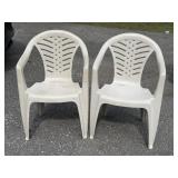 OUTDOOR STACKING CHAIRS
