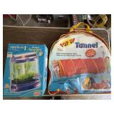 FUN FOR KIDS!  TUNNEL & AQUARIUM KIT
