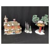 Department 56 Village Station, Bears, Tree House