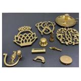 Assorted Brass and Metal Items