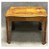Mid-Century Peter Engel Walnut/Birch End Table