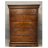 Vintage Broyhill Cherry Five Drawer Chest
