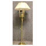 Polished Brass Floor Lamp