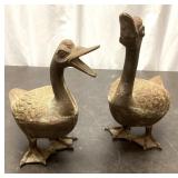 19th Century Cast Iron Ducks