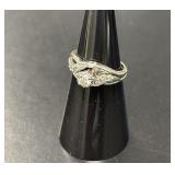 14 KT WG Diamond Wedding Set