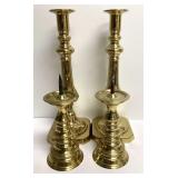 Virginia Metalcrafters Solid Brass Candlesticks