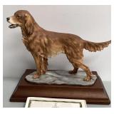 Hand Painted Kaiser Porcelain Irish Setter