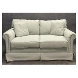 Vintage Fabric Upholstered  Love Seat