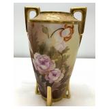 Hand Painted Nippon Vase