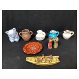 Japanese Boat, Ceramics, Pottery and Wood Items