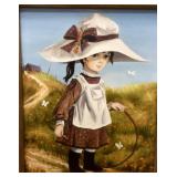Lady with the Big Hat by Pati Bannister