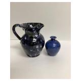 NC Signed Pitcher and Vase Cole Pottery