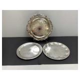 Silver Plate Serving Trays