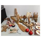 Assortment of Folk Mountain Toys