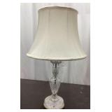 Vintage Waterford Crystal Candlestick Table Lamp