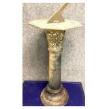 Vintage Cast Iron Garden Sundial