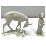 Kaiser Dog Begging Dachshund, Deer with Baby