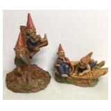 Tom Clark Garden Gnomes, Audubon and Peterson