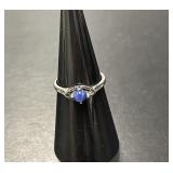 10 KT Vintage Star Sapphire Ring