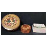 Three Trinket Boxes