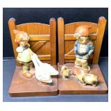 Pair of Goebel Hummel Bookends