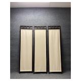 Pier 1 imports Three Panel Fabric Screen