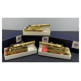 Three Bicentennial Virginia Metalcrafters Cannons