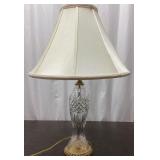 Vintage Marked Waterford Crystal Table Lamp