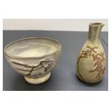 Japanese Bowl and Pitcher