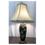 Moorcroft Pottery Hibiscus Table Lamp