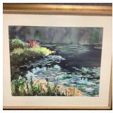 Watercolor Print Artist Signed