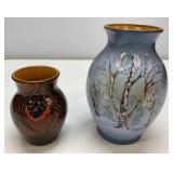 Two Russian Pottery Vases from Pskov