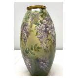 Willetts Belleek Art Nouveau Hand Decorated Vase