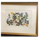 Signed Rainbow Garden Print