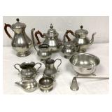 Assorted Pewter