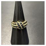 10 KT Sapphire Ring
