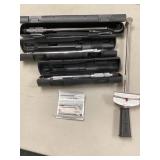 Three Pittsburgh Torque Wrenches and Meter
