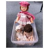 Three Vintage Dolls